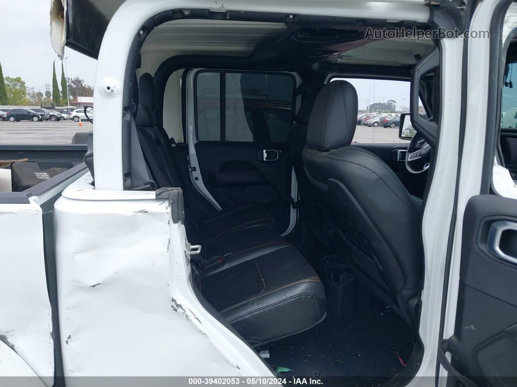 2022 Jeep Gladiator Mojave 4x4 White vin: 1C6JJTEG7NL165694