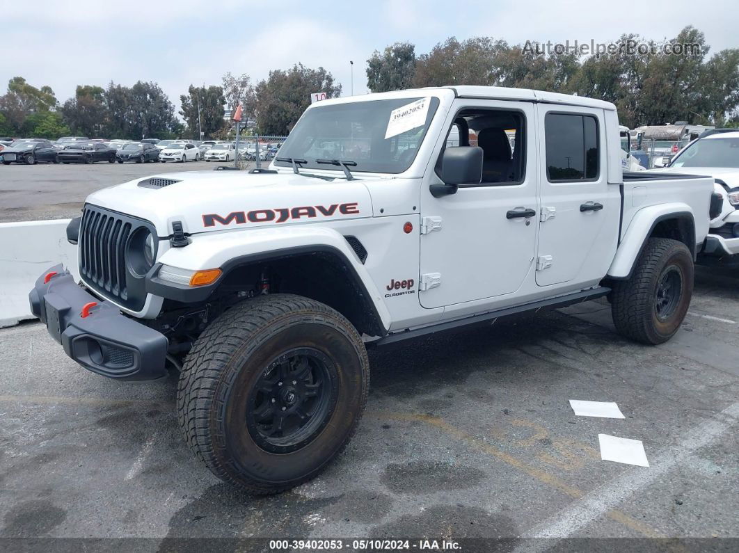 2022 Jeep Gladiator Mojave 4x4 White vin: 1C6JJTEG7NL165694