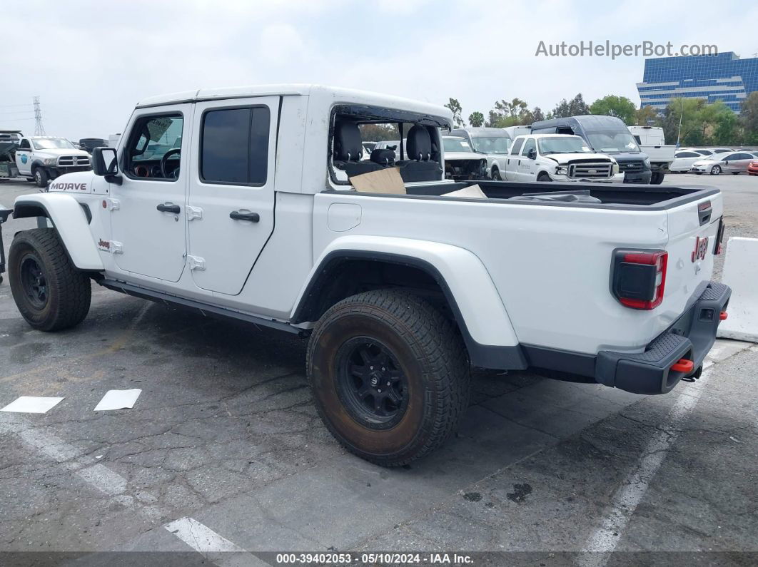 2022 Jeep Gladiator Mojave 4x4 White vin: 1C6JJTEG7NL165694