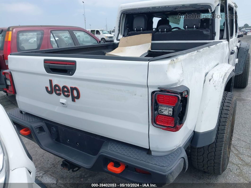 2022 Jeep Gladiator Mojave 4x4 White vin: 1C6JJTEG7NL165694