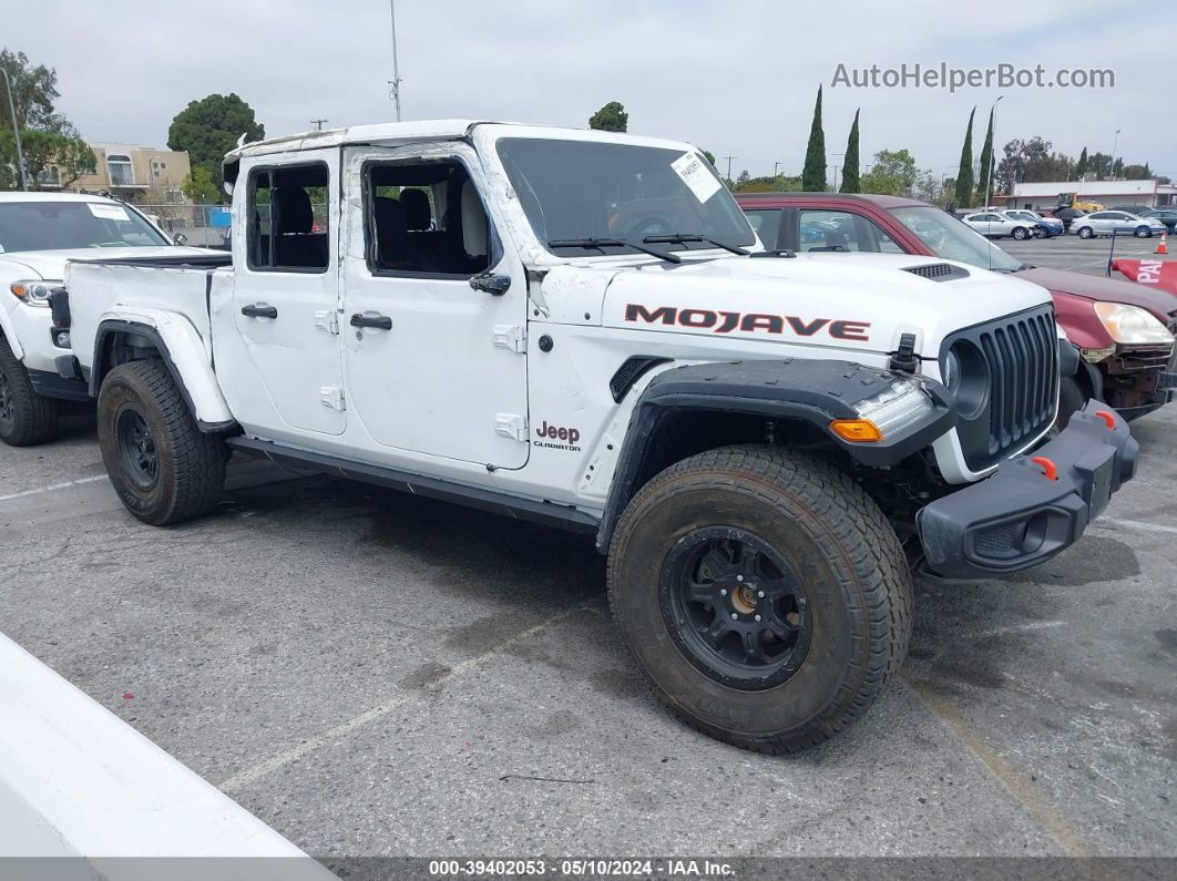 2022 Jeep Gladiator Mojave 4x4 White vin: 1C6JJTEG7NL165694