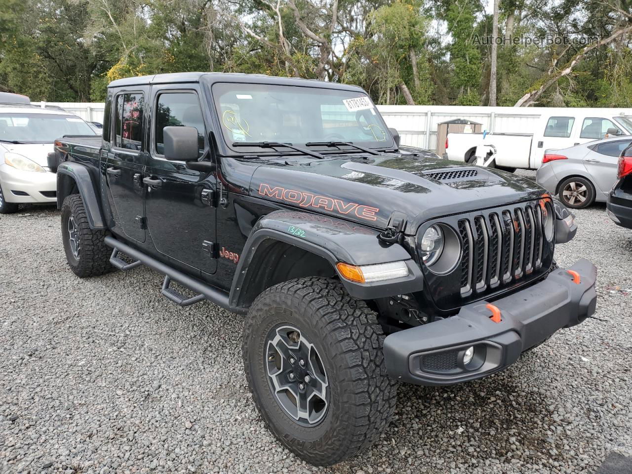 2022 Jeep Gladiator Mojave Black vin: 1C6JJTEG8NL104211