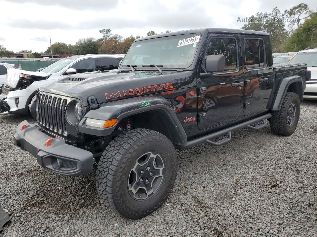 2022 Jeep Gladiator Mojave Black vin: 1C6JJTEG8NL104211