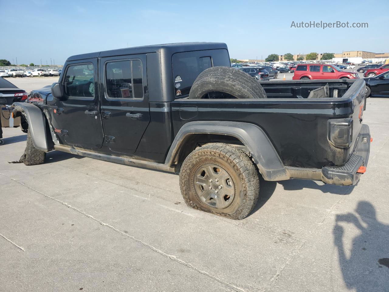 2022 Jeep Gladiator Mojave Black vin: 1C6JJTEGXNL123536