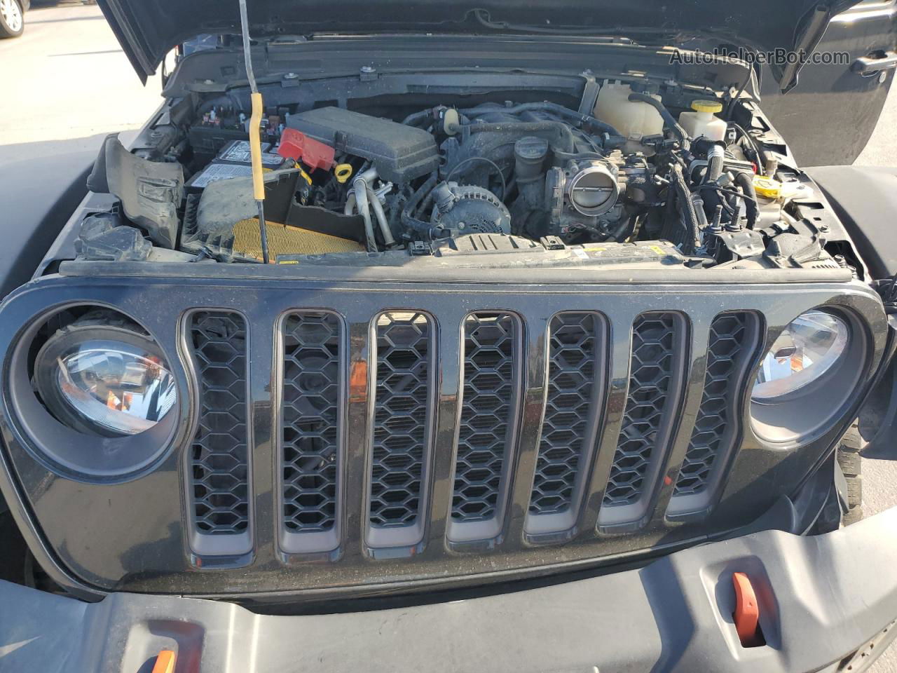 2022 Jeep Gladiator Mojave Черный vin: 1C6JJTEGXNL123536