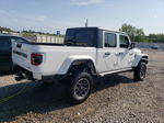 2022 Jeep Gladiator Overland White vin: 1C6JJTFM2NL107626