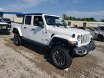 2022 Jeep Gladiator Overland White vin: 1C6JJTFM2NL107626