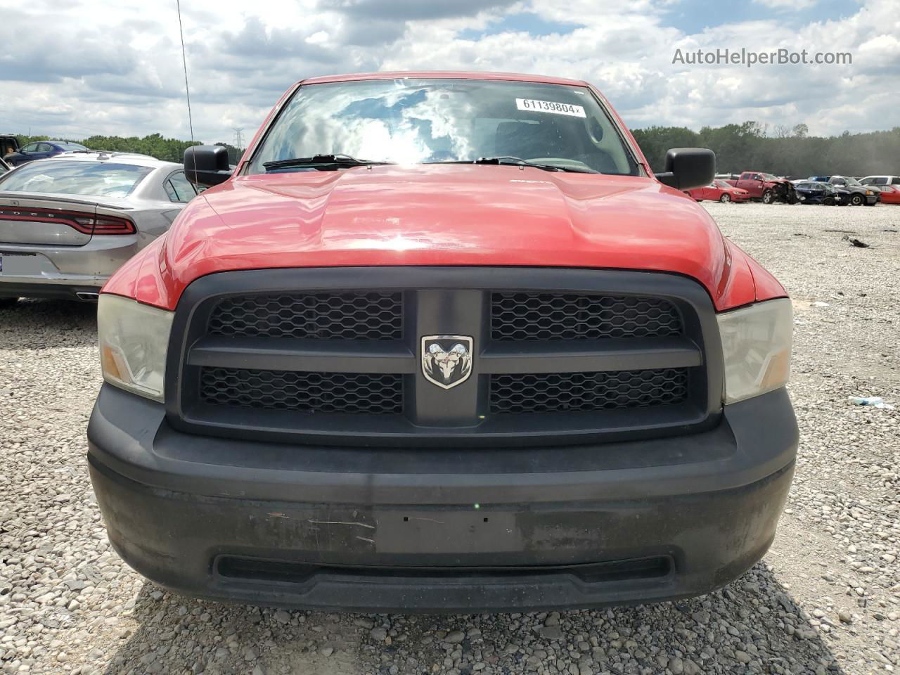 2012 Dodge Ram 1500 St Red vin: 1C6RD6FK0CS149046