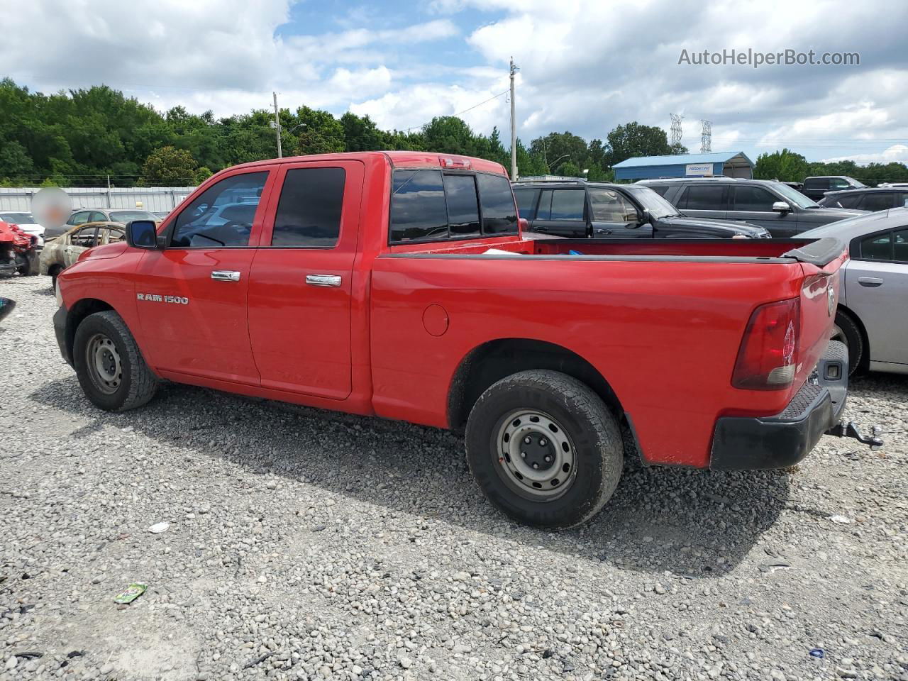 2012 Dodge Ram 1500 St Red vin: 1C6RD6FK0CS149046