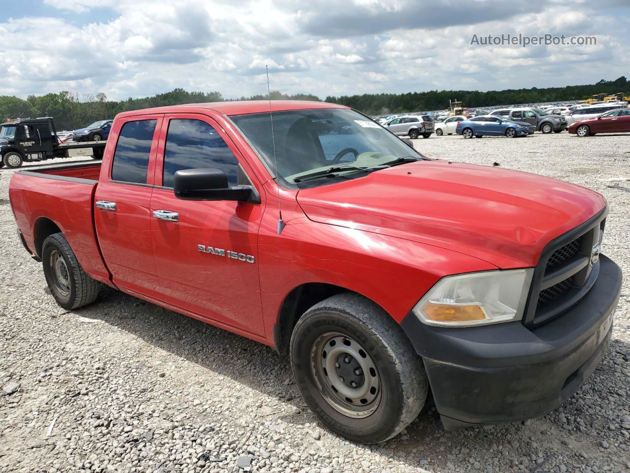 2012 Dodge Ram 1500 St Red vin: 1C6RD6FK0CS149046