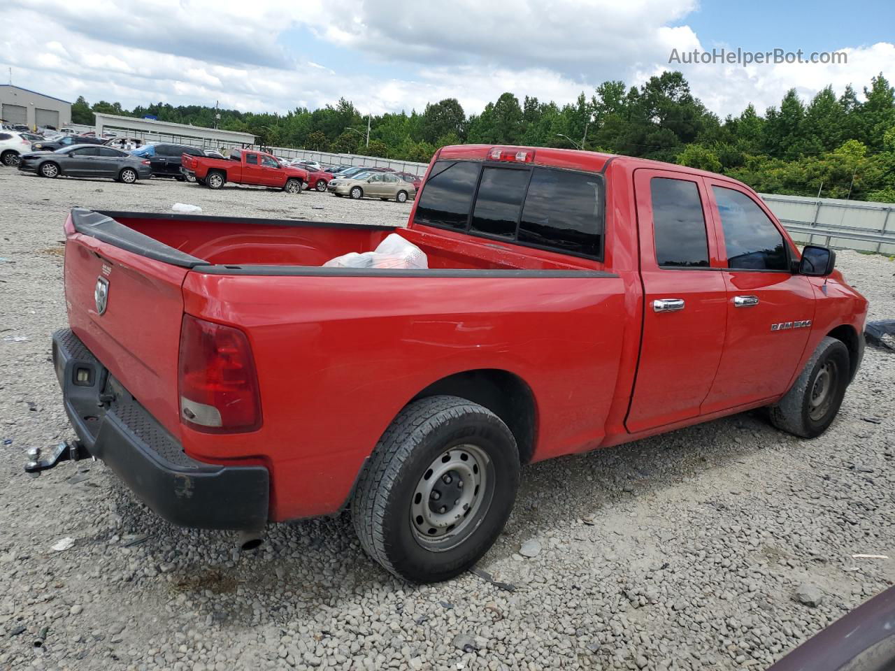 2012 Dodge Ram 1500 St Red vin: 1C6RD6FK0CS149046