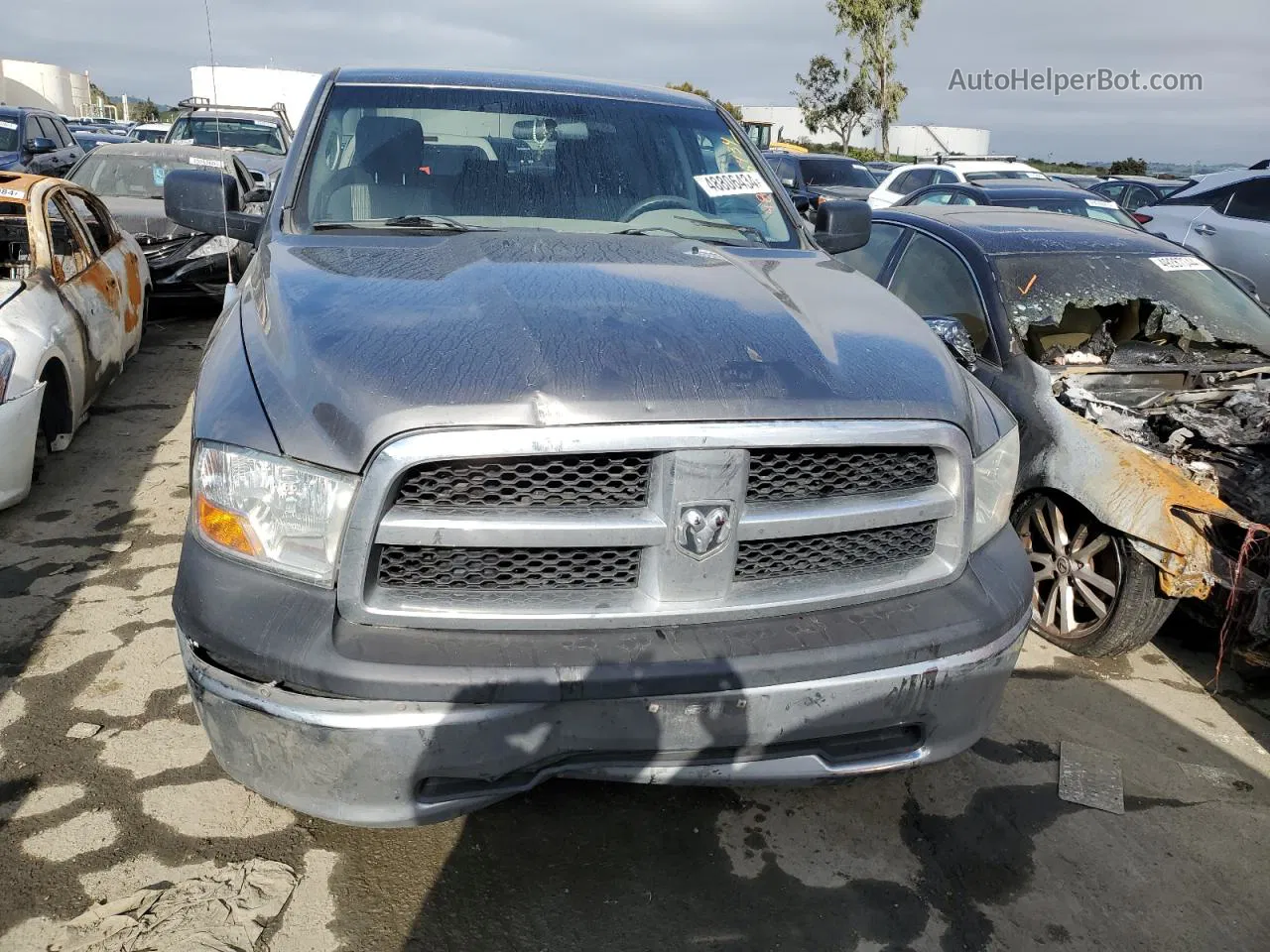 2012 Dodge Ram 1500 St Серый vin: 1C6RD6FP1CS111921