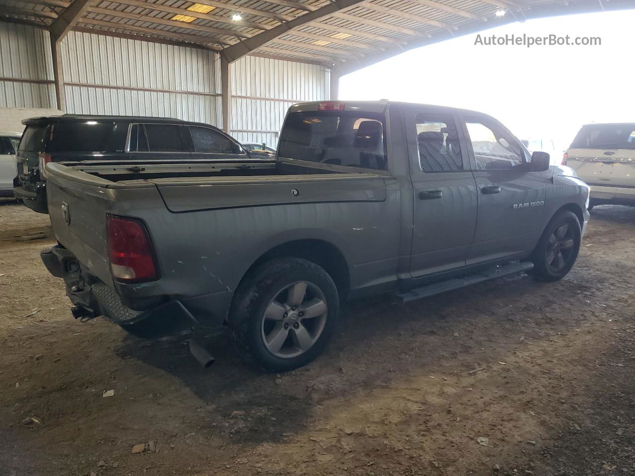 2012 Dodge Ram 1500 St Gray vin: 1C6RD6FP6CS306266