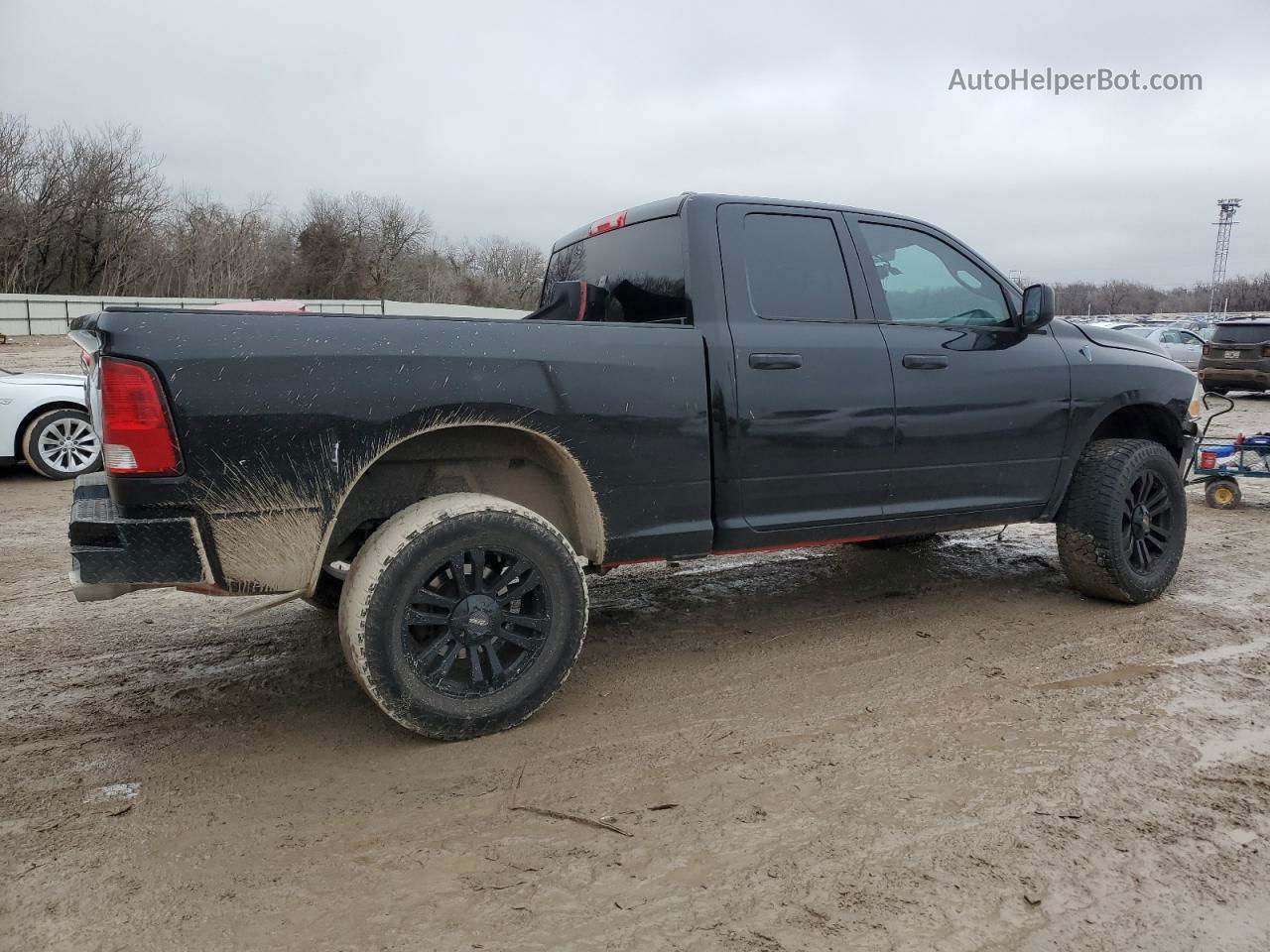 2012 Dodge Ram 1500 St Black vin: 1C6RD6FT0CS302243