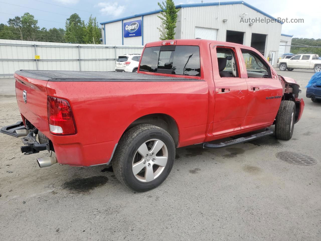 2012 Dodge Ram 1500 St Red vin: 1C6RD6FT2CS160154