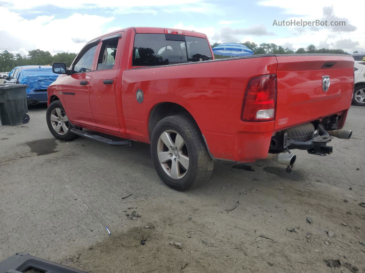 2012 Dodge Ram 1500 St Red vin: 1C6RD6FT2CS160154