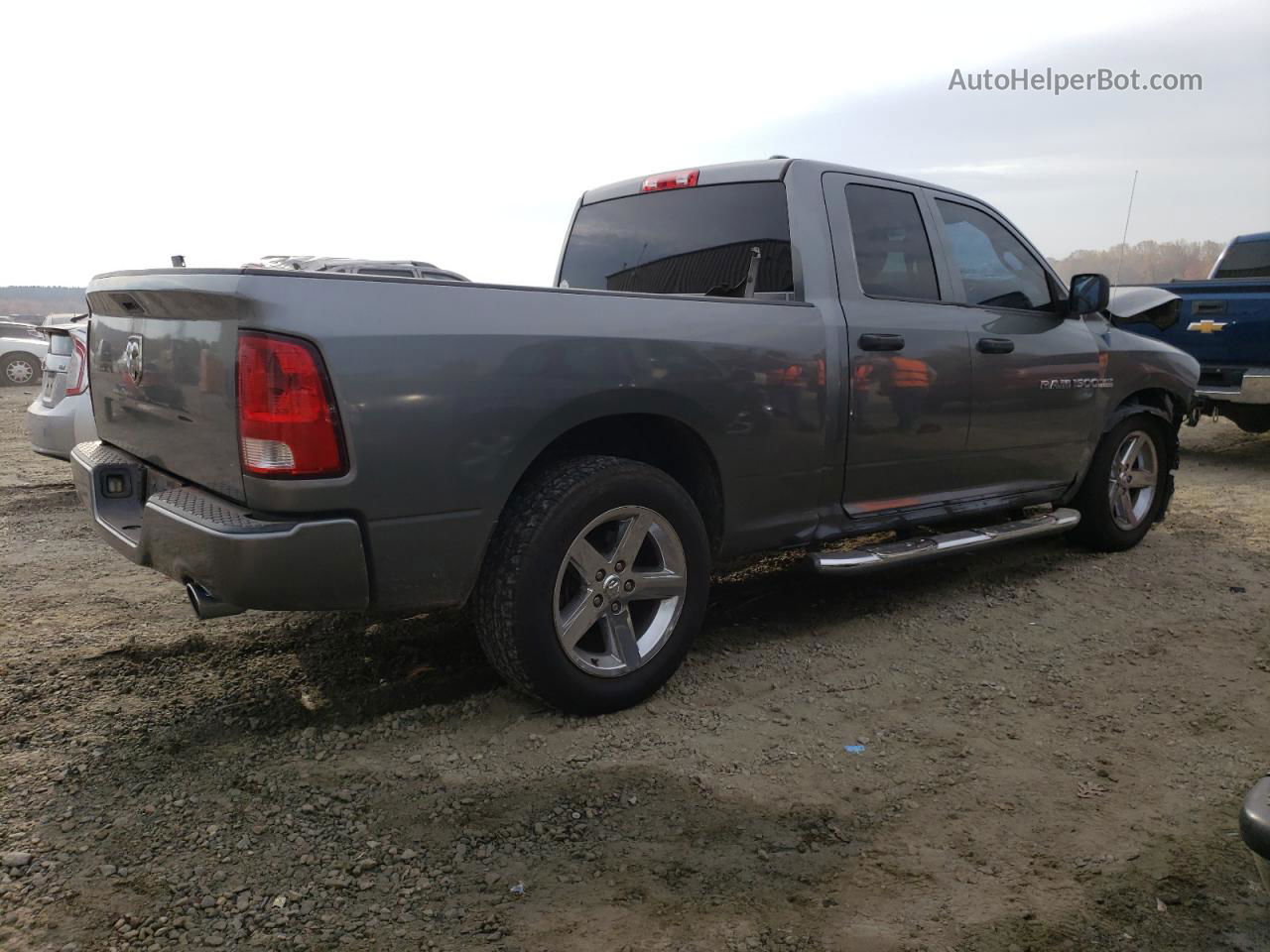 2012 Dodge Ram 1500 St Gray vin: 1C6RD6FT3CS322969