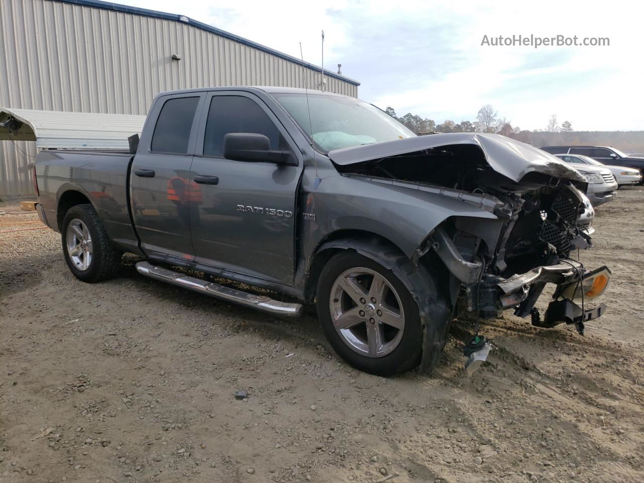 2012 Dodge Ram 1500 St Gray vin: 1C6RD6FT3CS322969