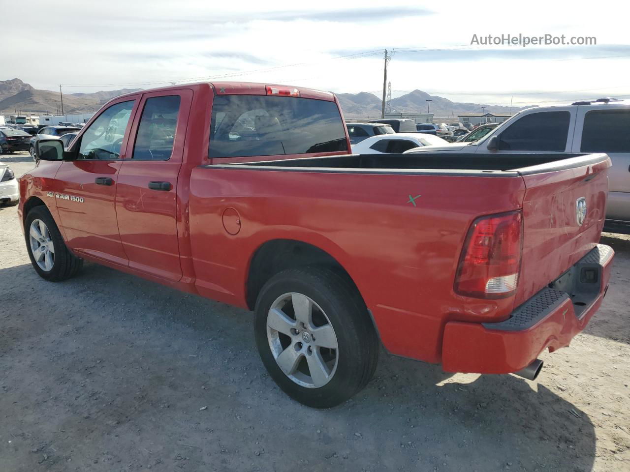 2012 Dodge Ram 1500 St Red vin: 1C6RD6FT4CS170166