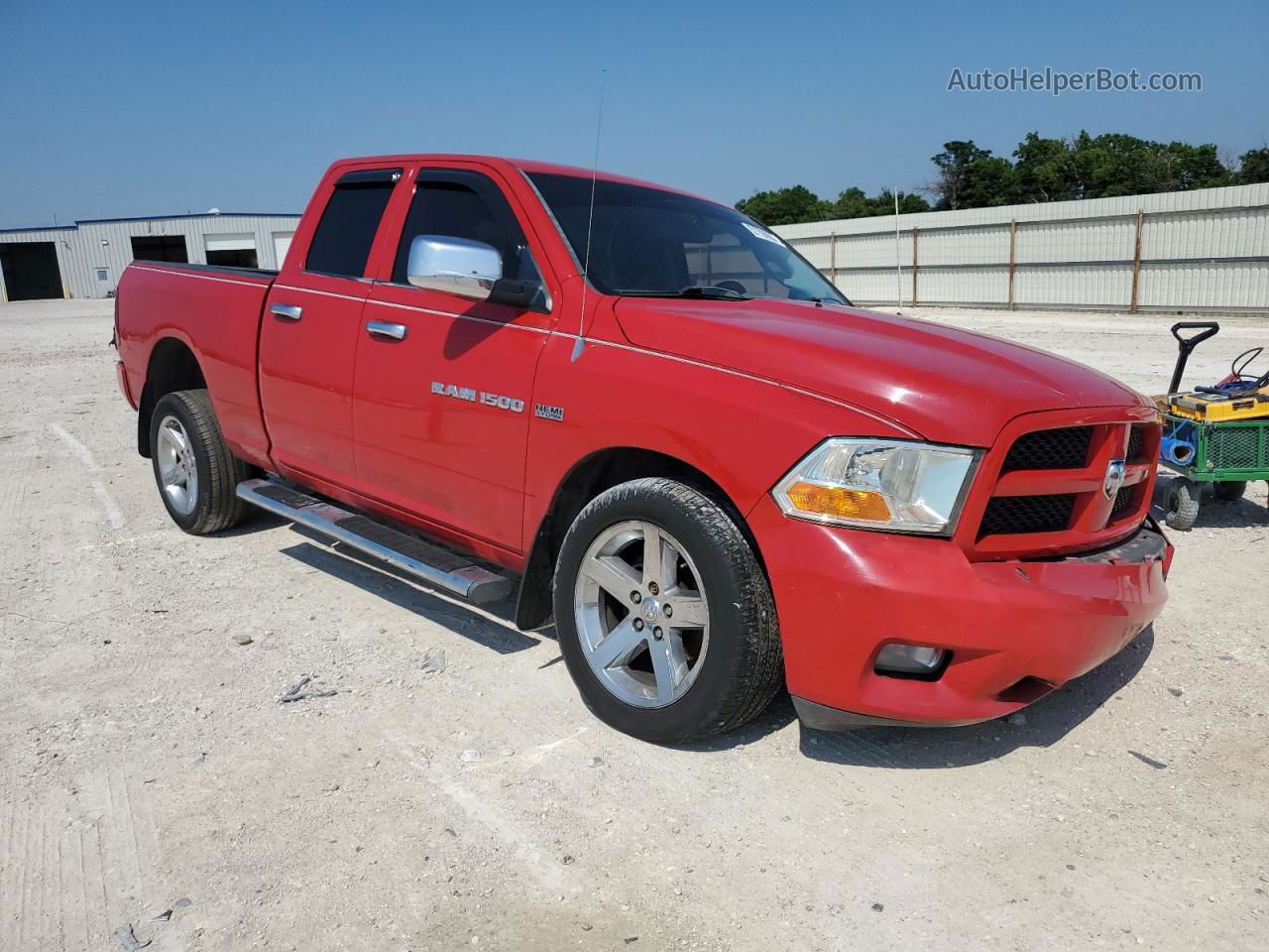 2012 Dodge Ram 1500 St Красный vin: 1C6RD6FT4CS182396