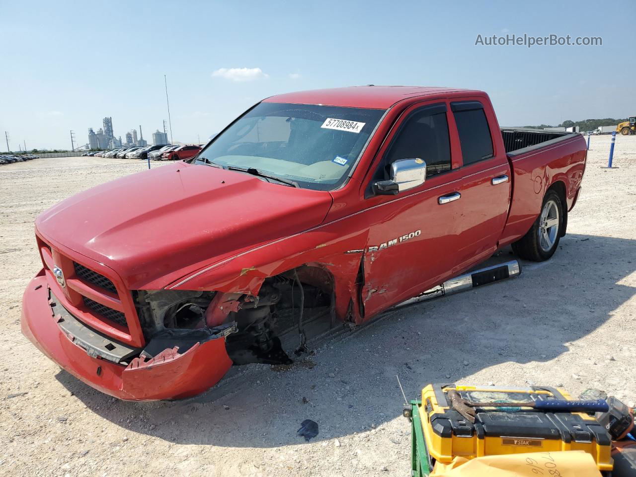 2012 Dodge Ram 1500 St Red vin: 1C6RD6FT4CS182396