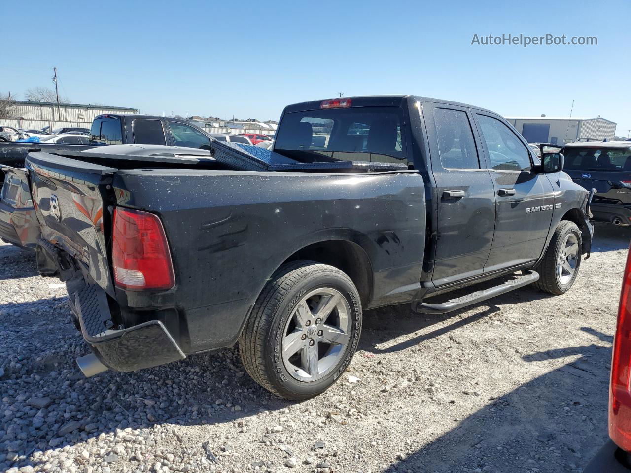 2012 Dodge Ram 1500 St Black vin: 1C6RD6FT8CS301356