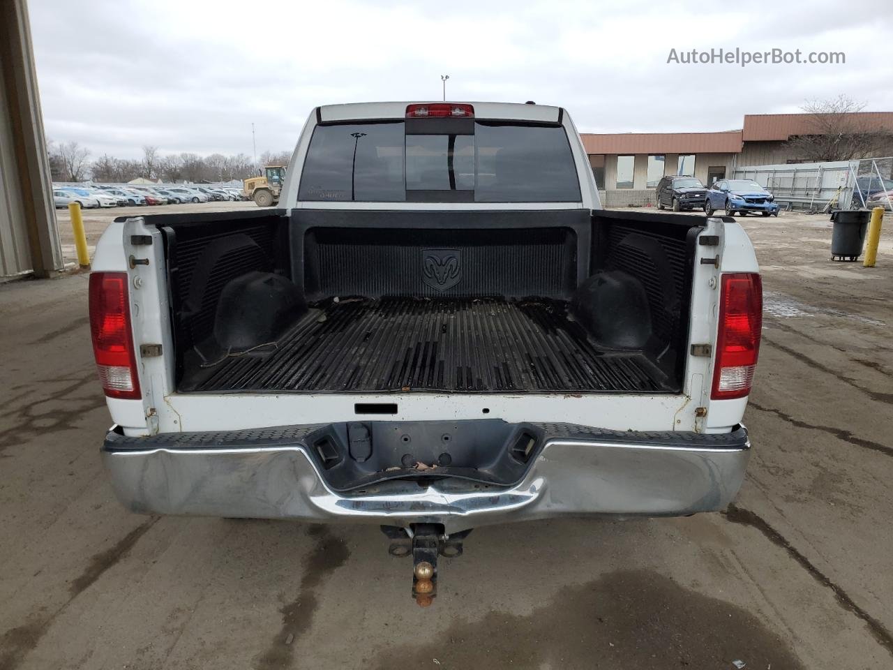 2012 Dodge Ram 1500 Slt White vin: 1C6RD6GPXCS145791