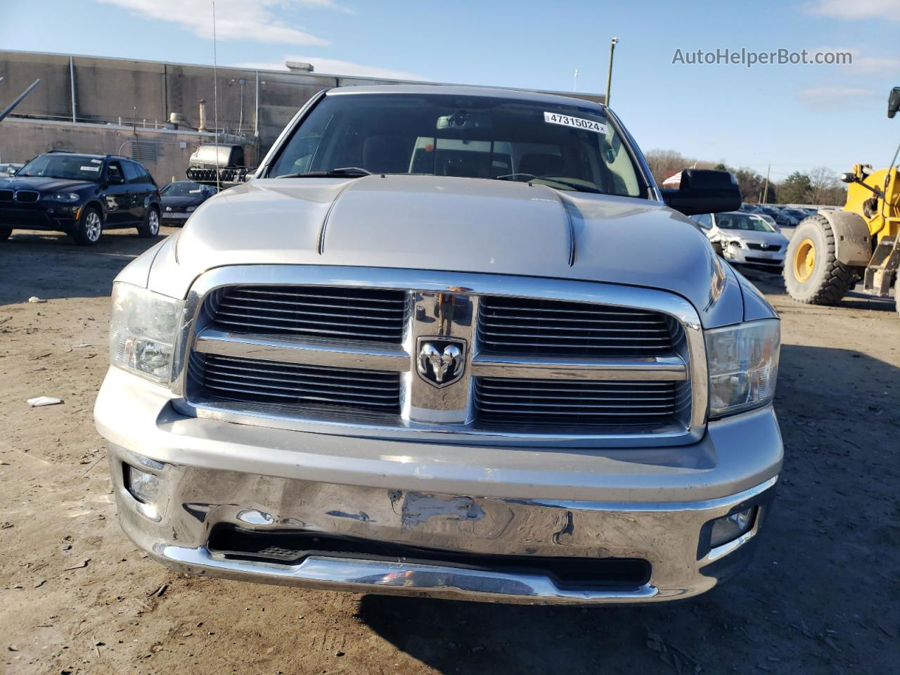 2012 Dodge Ram 1500 Slt Серебряный vin: 1C6RD6GT1CS174013