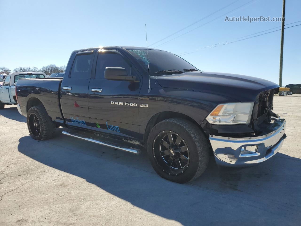 2012 Dodge Ram 1500 Slt Blue vin: 1C6RD6GT4CS155441