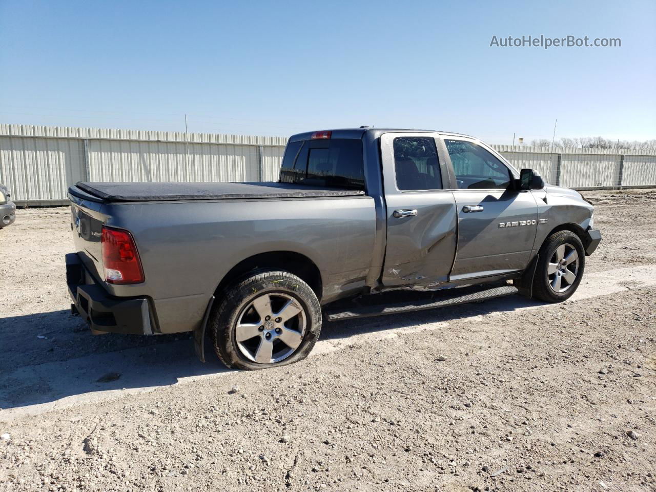 2012 Dodge Ram 1500 Slt Серый vin: 1C6RD6GT6CS145641