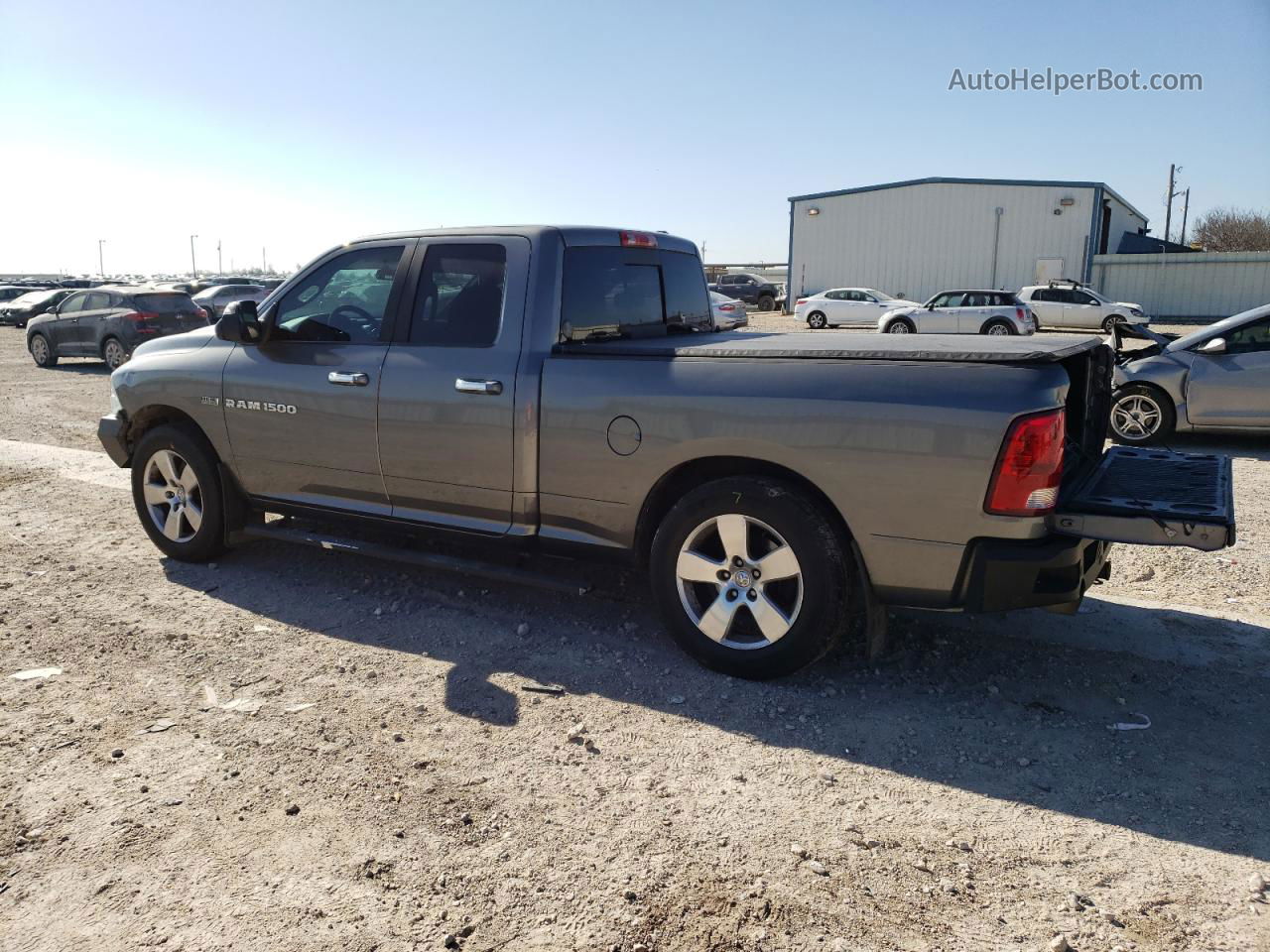 2012 Dodge Ram 1500 Slt Серый vin: 1C6RD6GT6CS145641