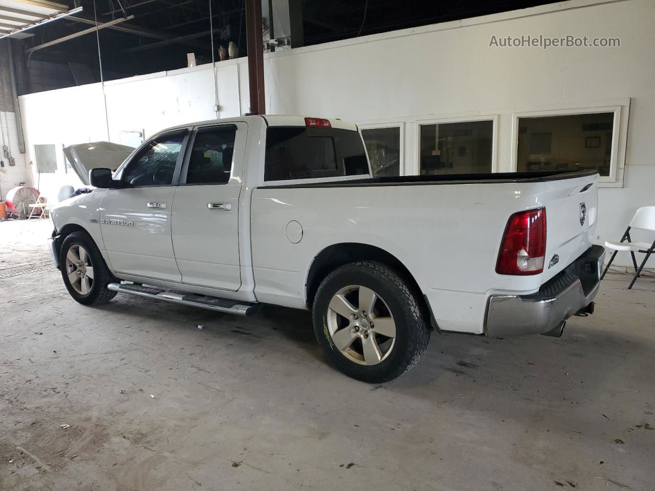 2012 Dodge Ram 1500 Slt White vin: 1C6RD6GT8CS216466