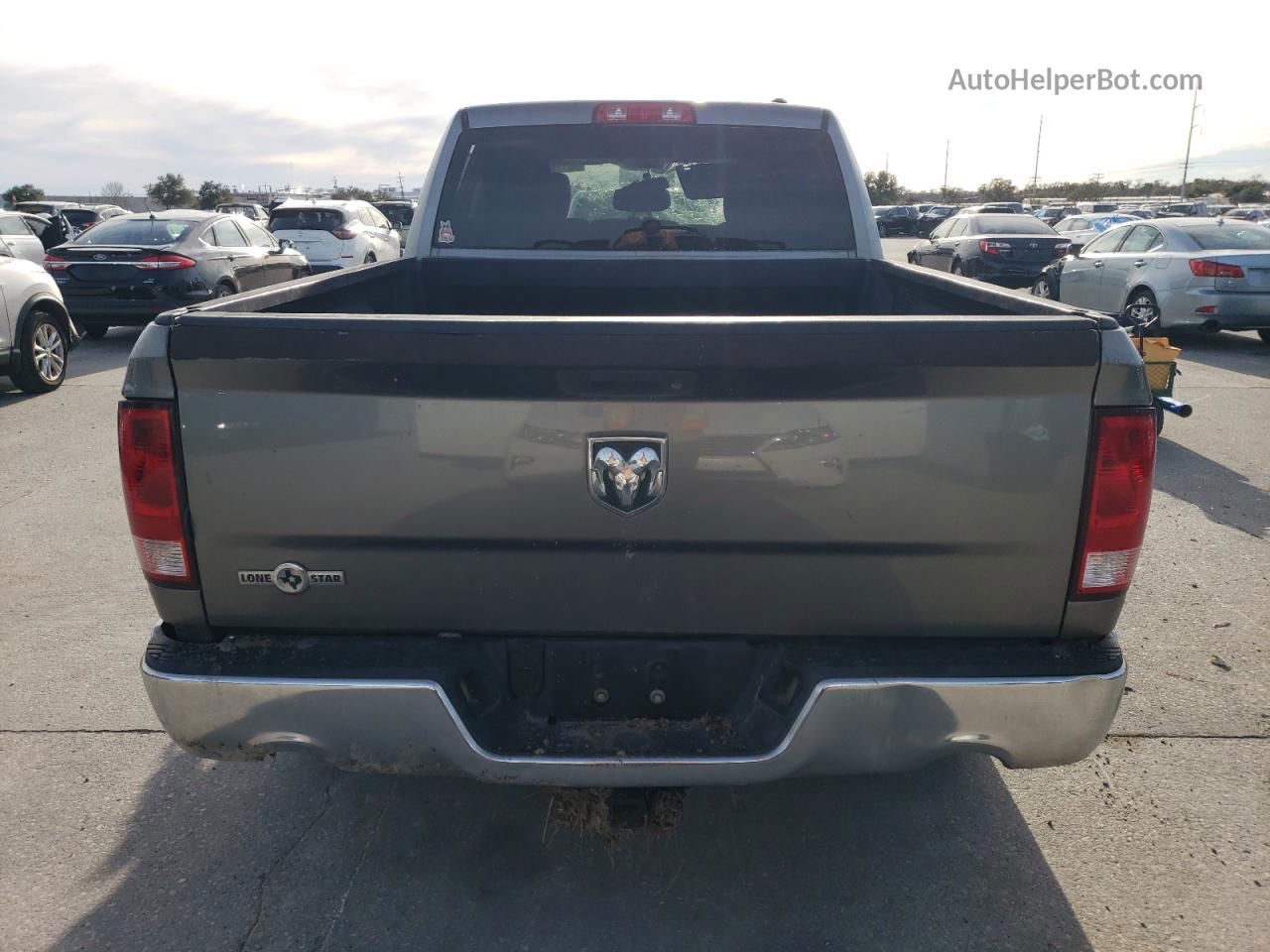 2012 Dodge Ram 1500 Slt Charcoal vin: 1C6RD6GT8CS324263