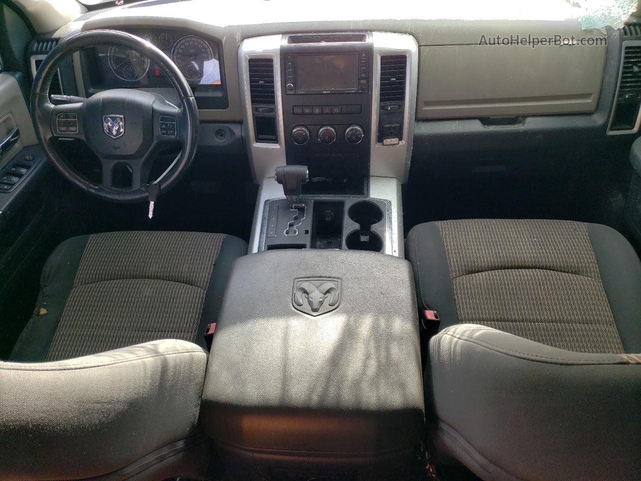 2012 Dodge Ram 1500 Slt Угольный vin: 1C6RD6GT8CS324263