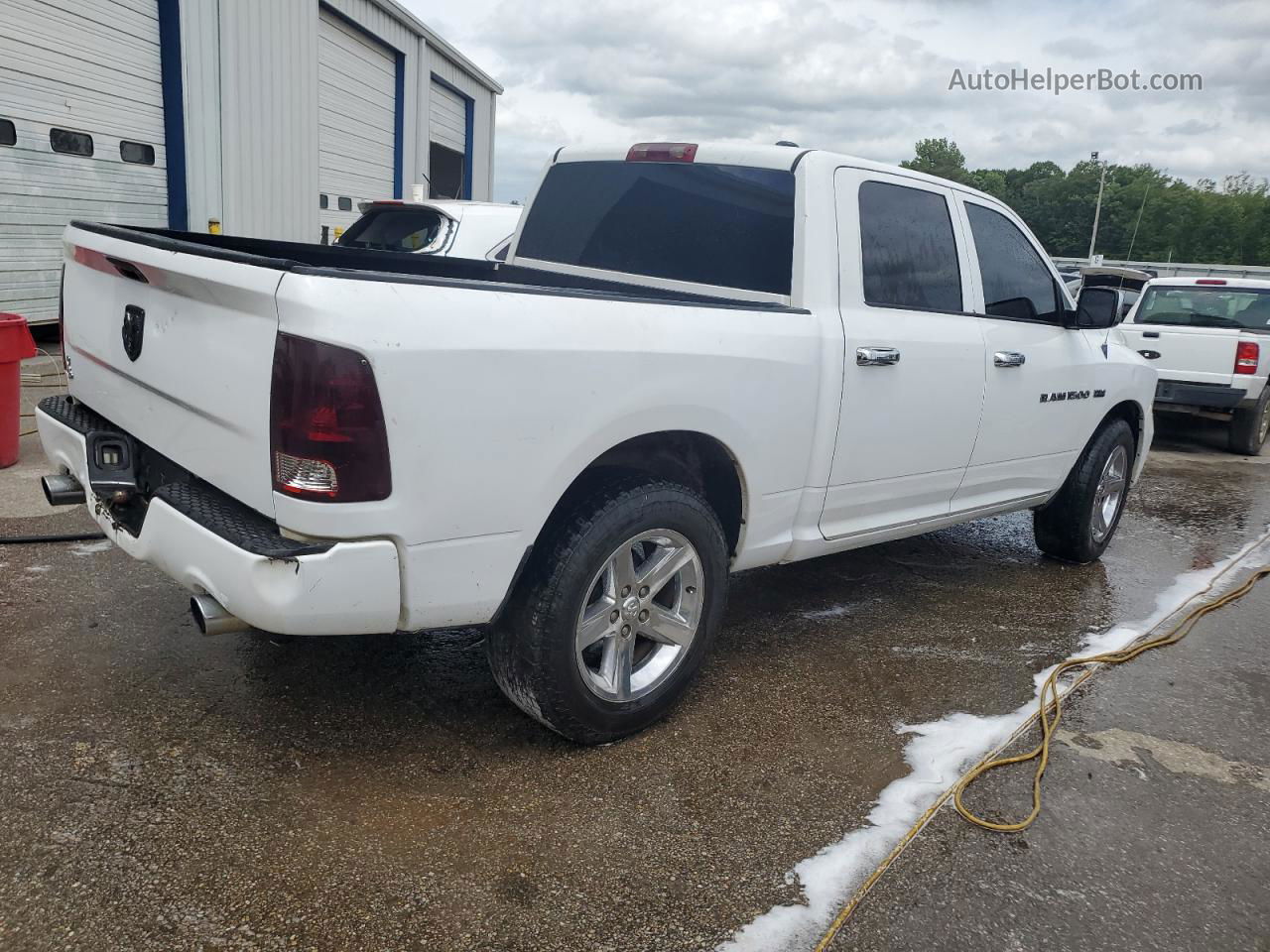 2012 Dodge Ram 1500 St White vin: 1C6RD6KT0CS201161