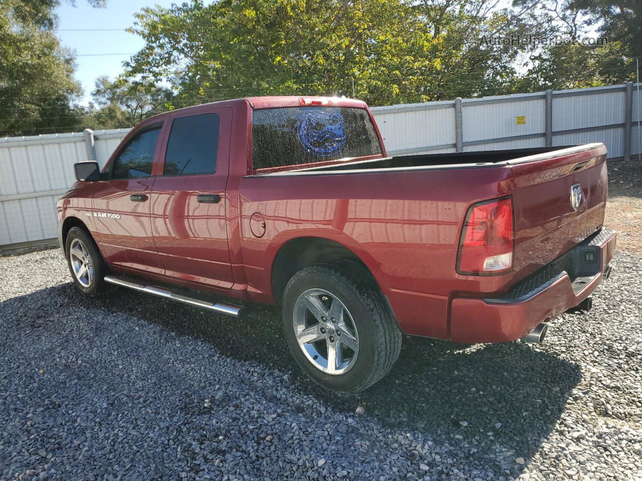 2012 Dodge Ram 1500 St Red vin: 1C6RD6KT0CS220986