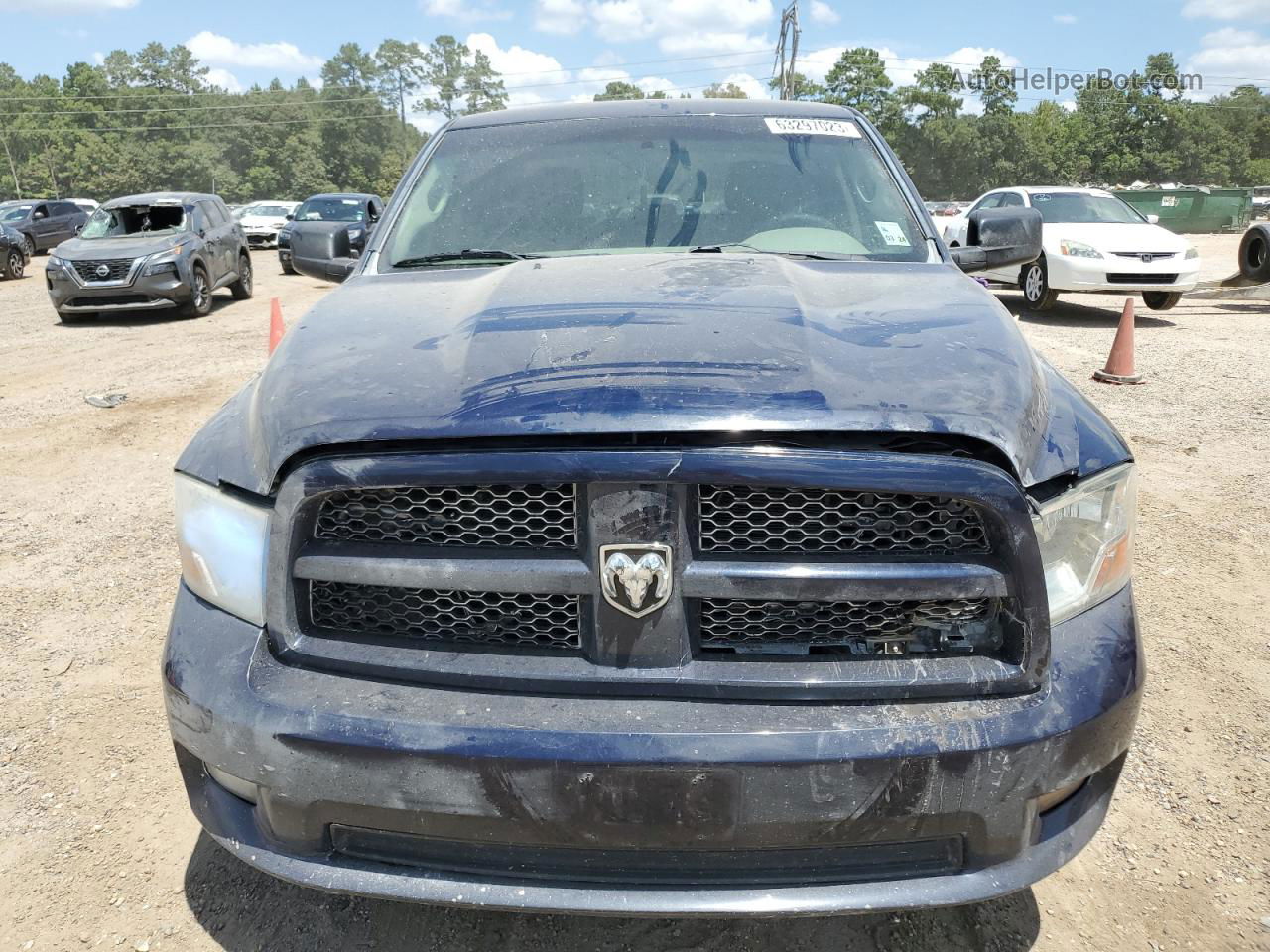 2012 Dodge Ram 1500 St Blue vin: 1C6RD6KT0CS245712