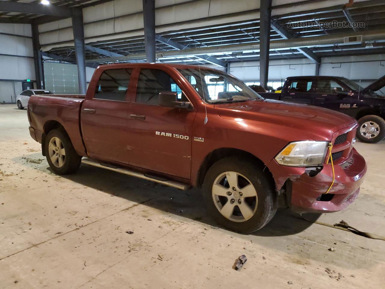 2012 Dodge Ram 1500 St Burgundy vin: 1C6RD6KT5CS170439