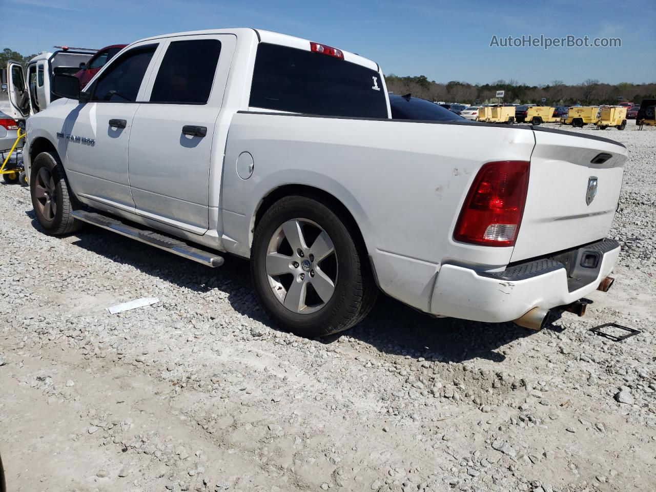 2012 Dodge Ram 1500 St White vin: 1C6RD6KT6CS141290