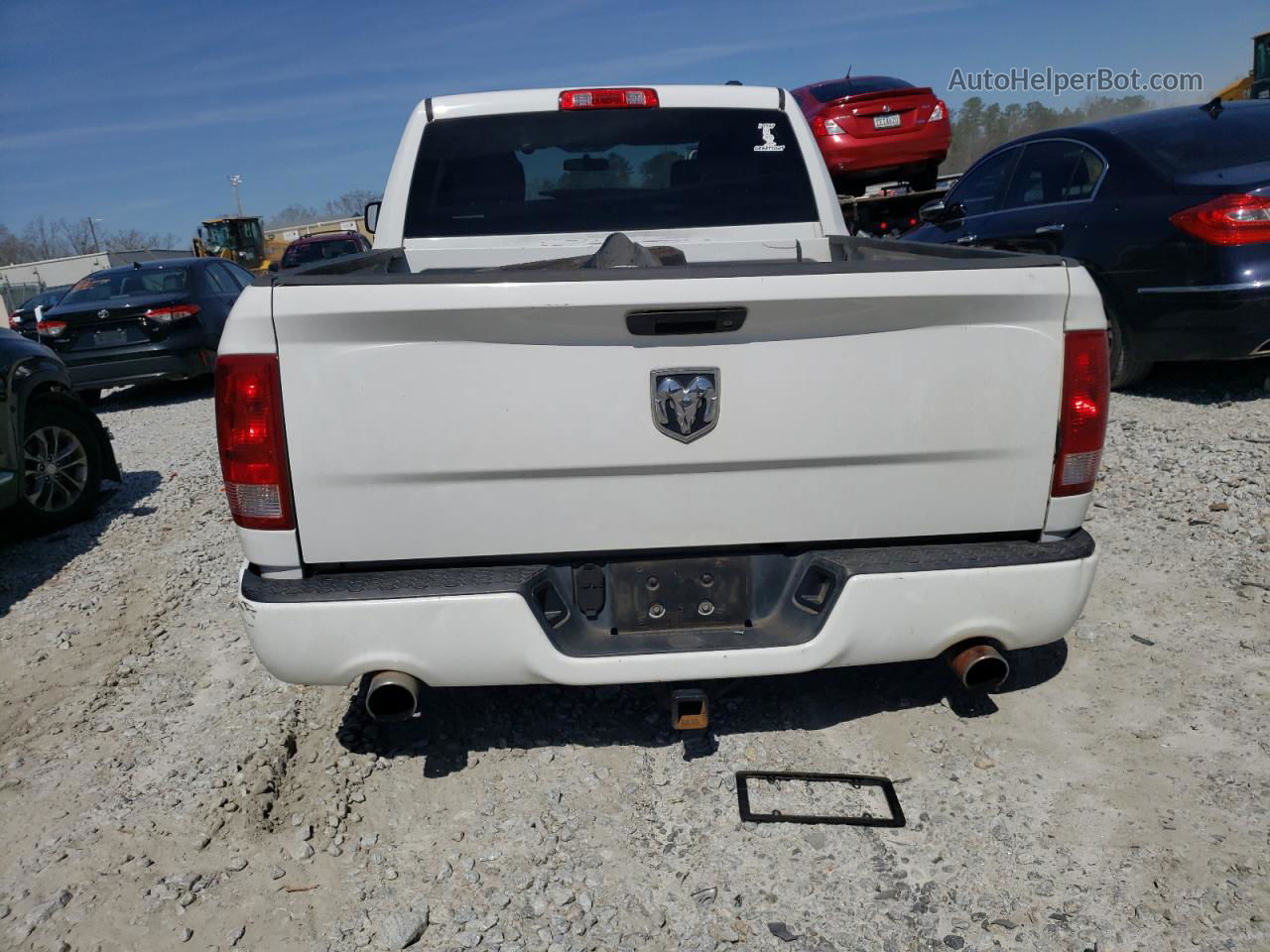 2012 Dodge Ram 1500 St White vin: 1C6RD6KT6CS141290