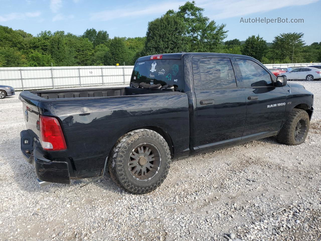 2012 Dodge Ram 1500 St Black vin: 1C6RD6KT8CS216359