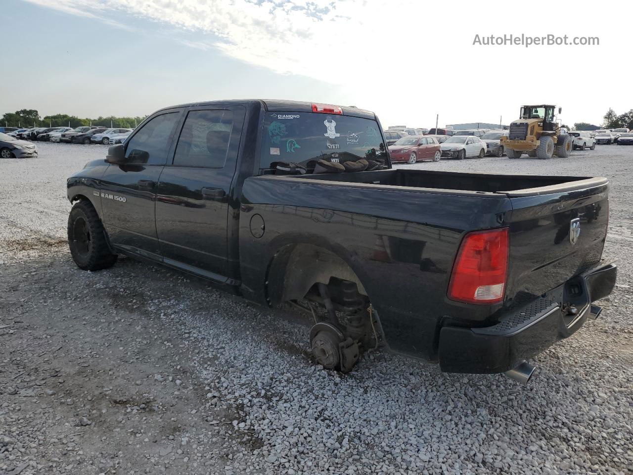 2012 Dodge Ram 1500 St Black vin: 1C6RD6KT8CS216359