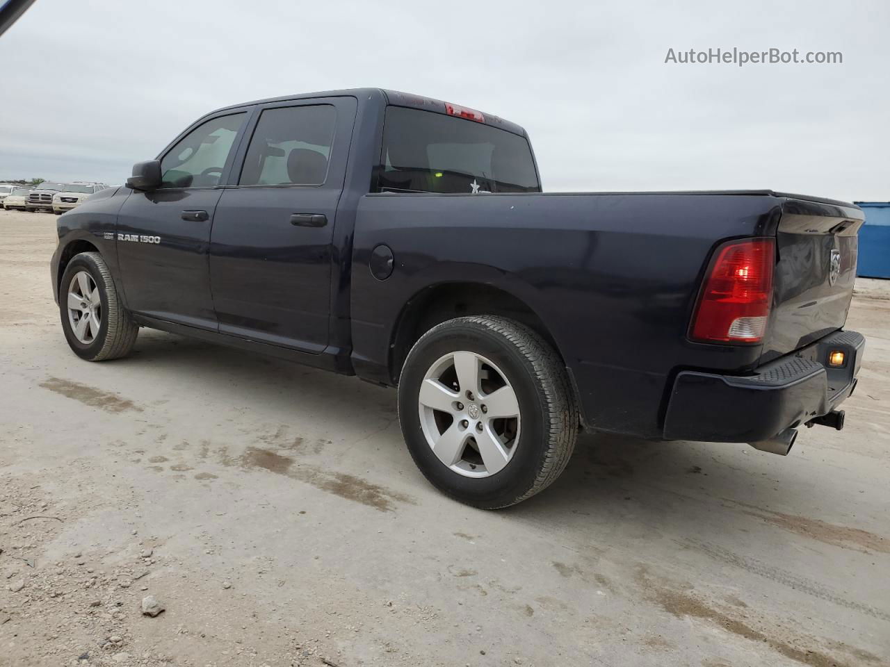 2012 Dodge Ram 1500 St Черный vin: 1C6RD6KT8CS236708