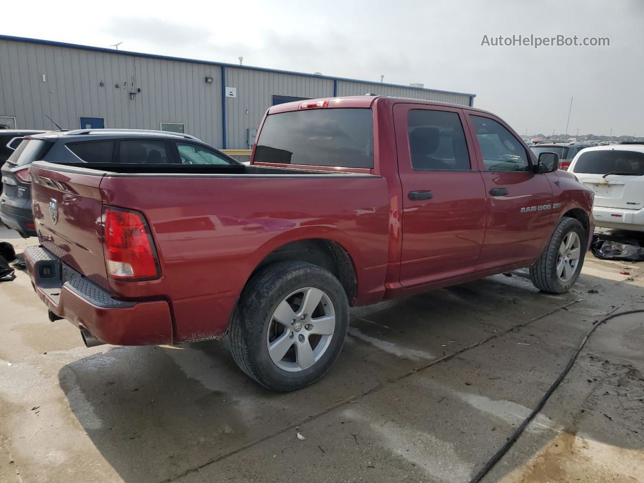 2012 Dodge Ram 1500 St Red vin: 1C6RD6KT8CS237440