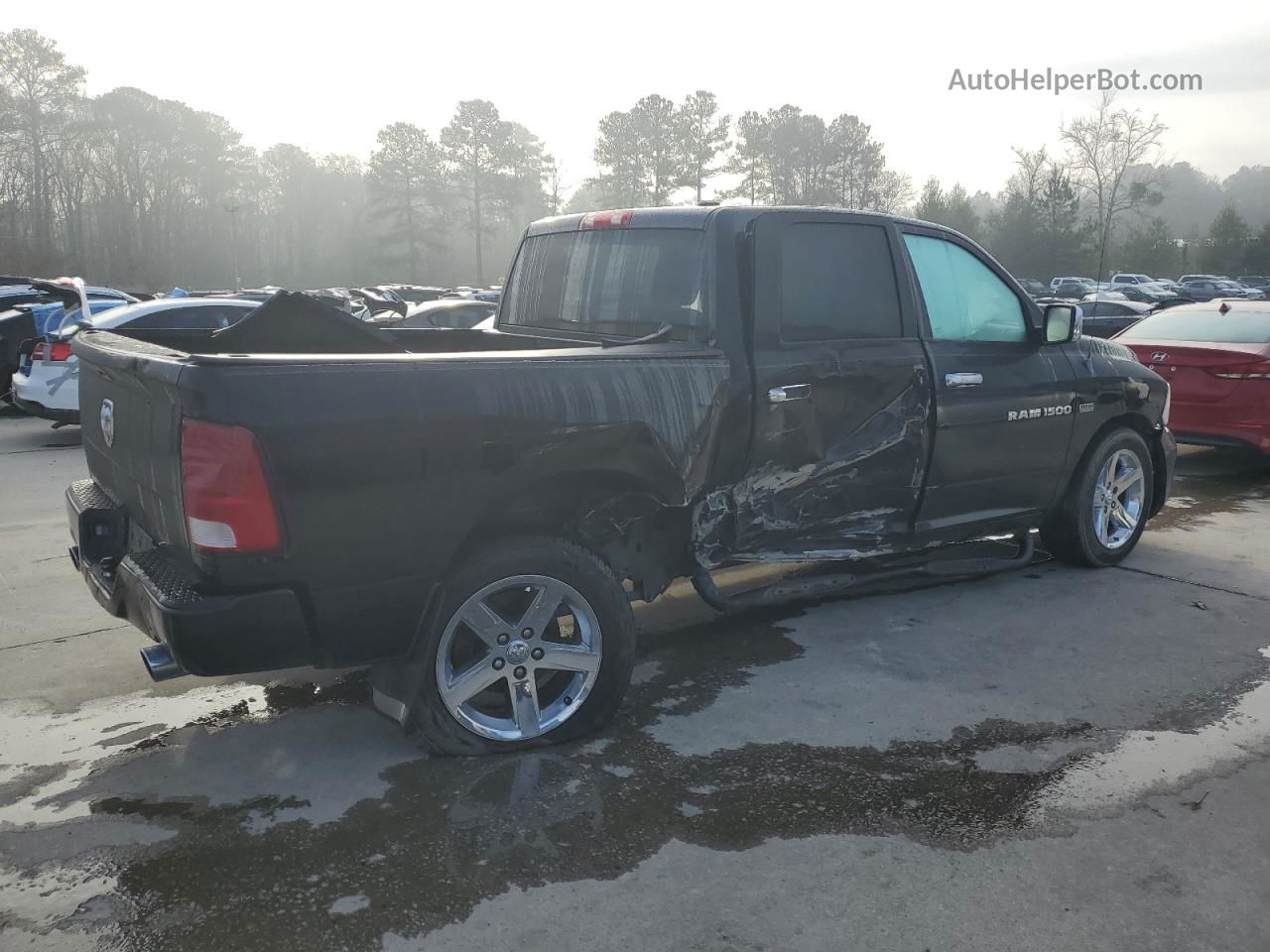 2012 Dodge Ram 1500 St Black vin: 1C6RD6KTXCS285974