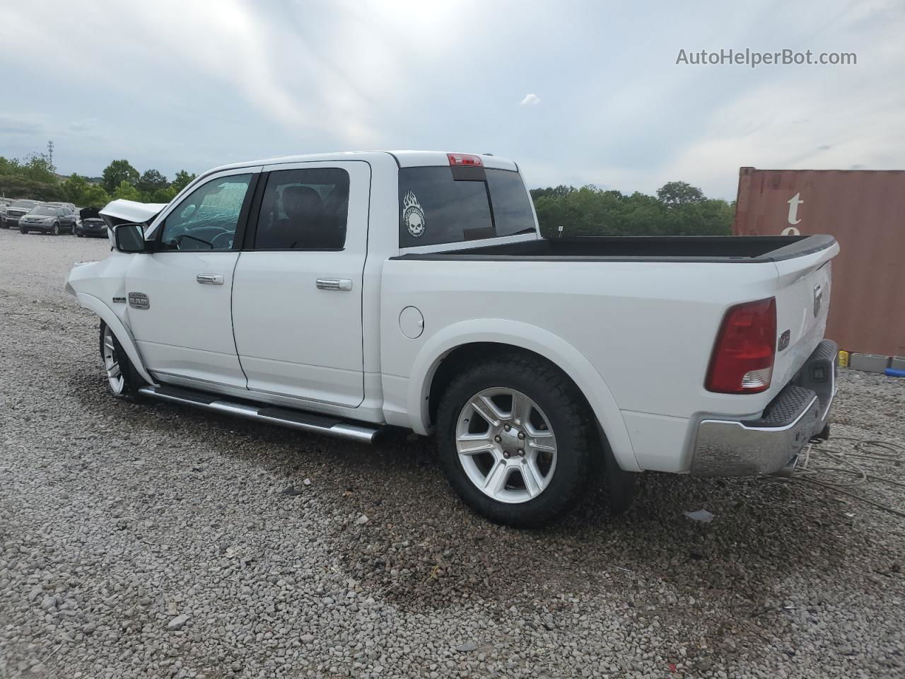 2012 Dodge Ram 1500 Longhorn Белый vin: 1C6RD6PT7CS212859