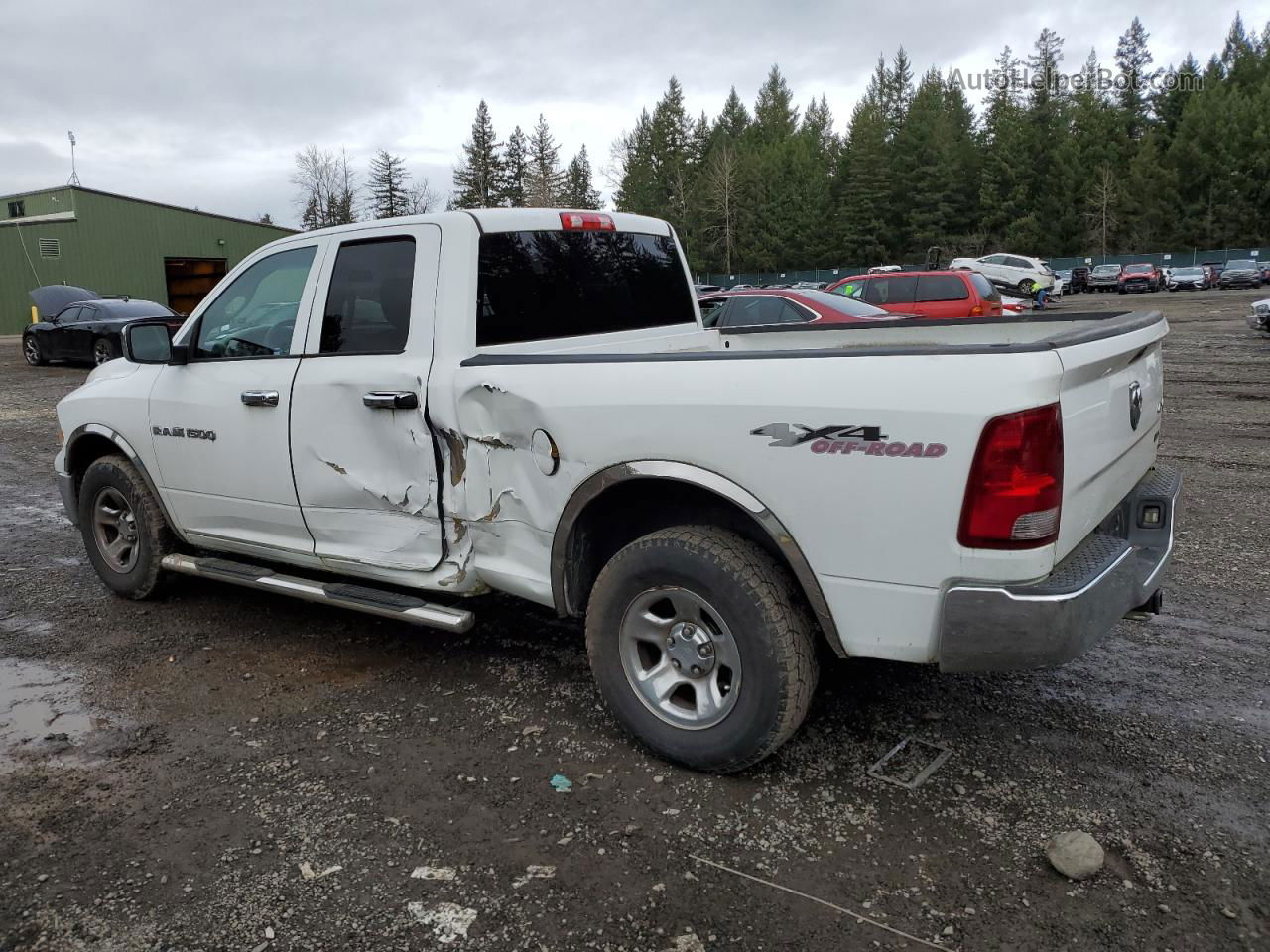 2012 Dodge Ram 1500 St White vin: 1C6RD7FP1CS111018