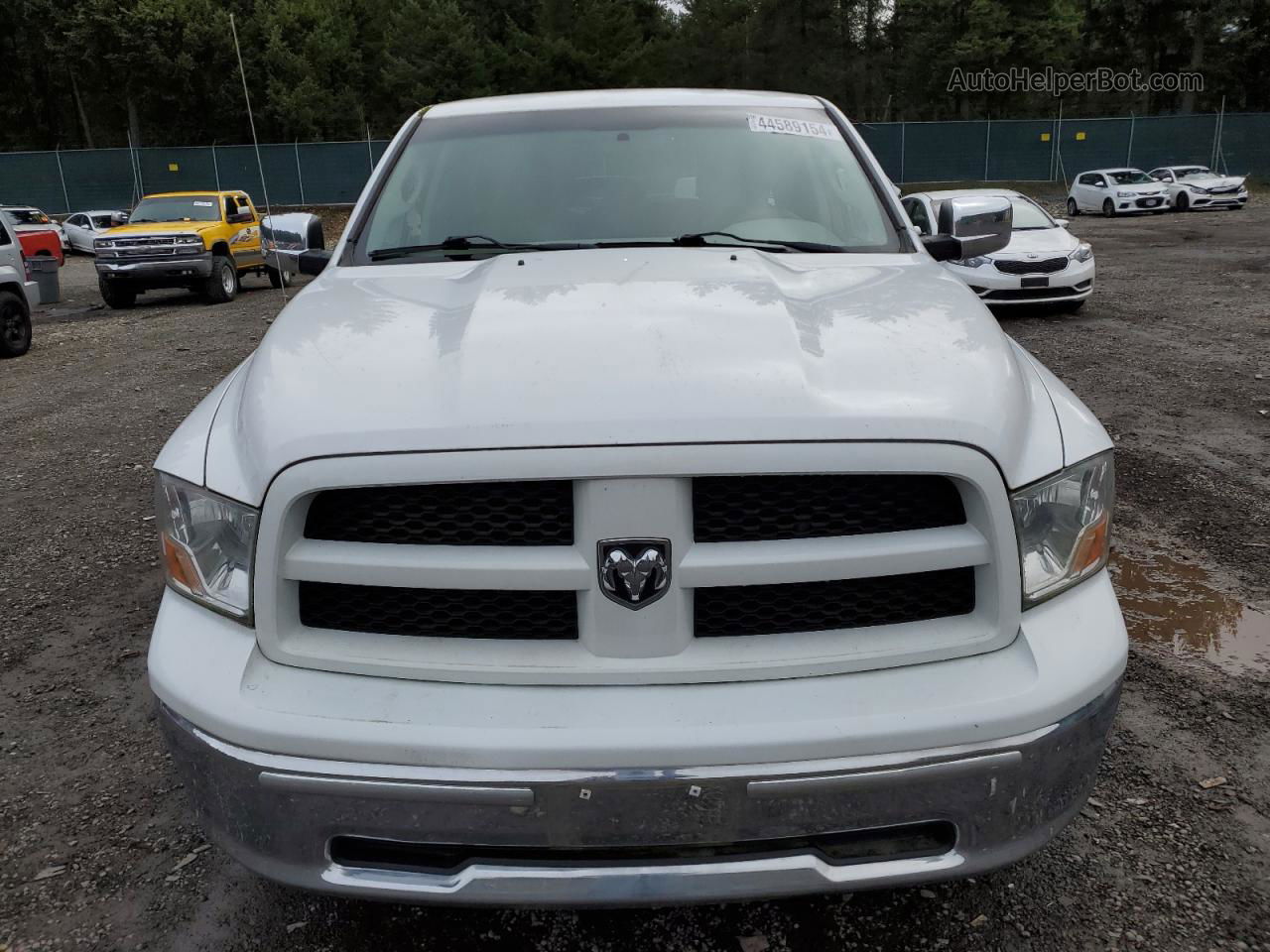 2012 Dodge Ram 1500 St White vin: 1C6RD7FP1CS111018