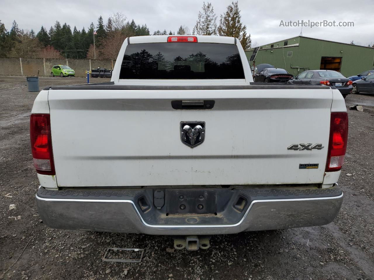 2012 Dodge Ram 1500 St White vin: 1C6RD7FP1CS111018