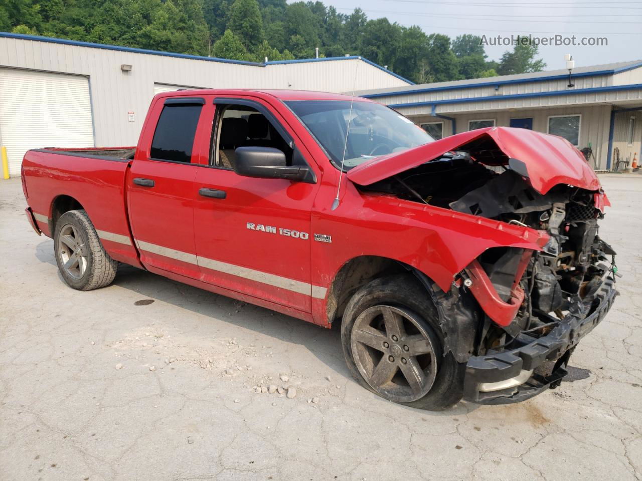 2012 Dodge Ram 1500 St Red vin: 1C6RD7FT0CS202648